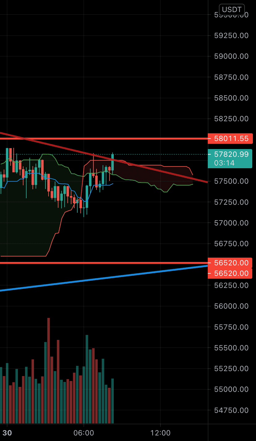 Breakout du Bull Flag BTC pour BINANCE:BTCUSDT par JuloFuego