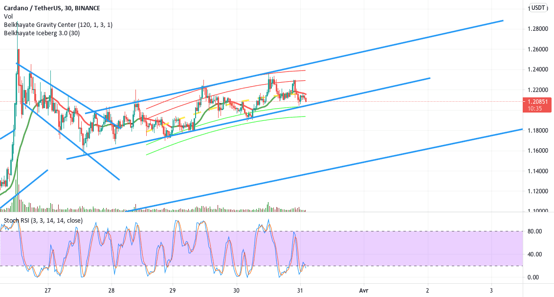 CARDANO DOWN OR UP COMING SOON pour BINANCE:ADAUSDT par Lpolpo73000