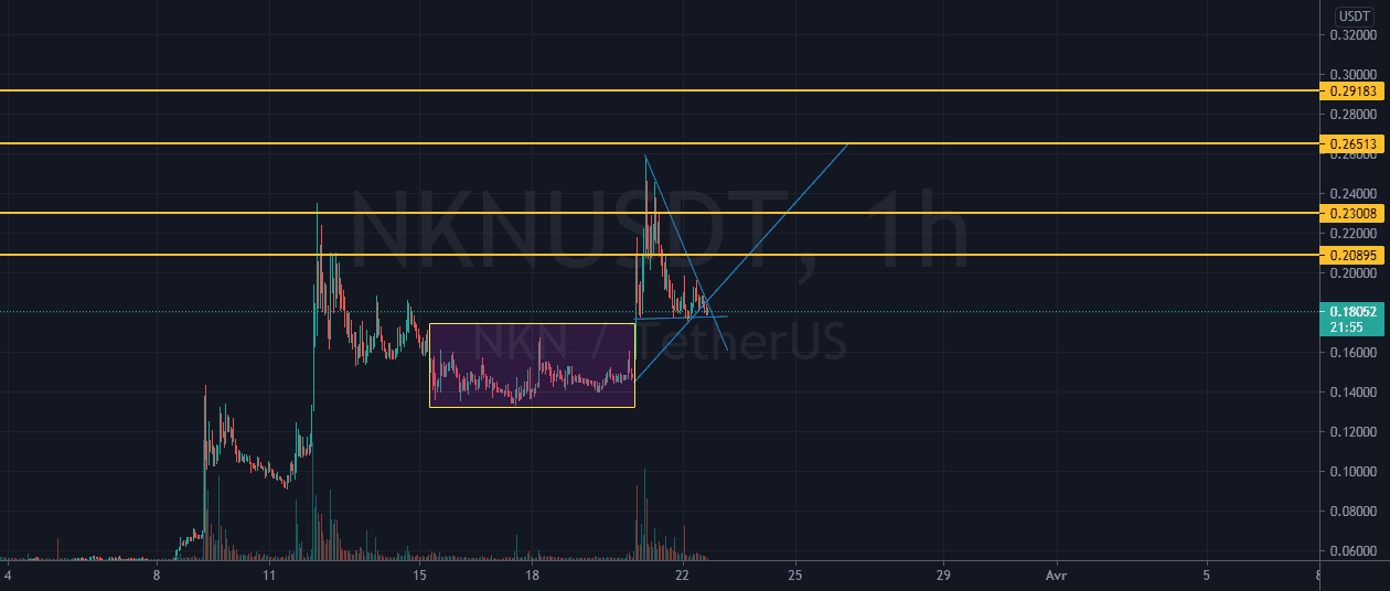 NKN/USDT pour BINANCE:NKNUSDT par noufelx3