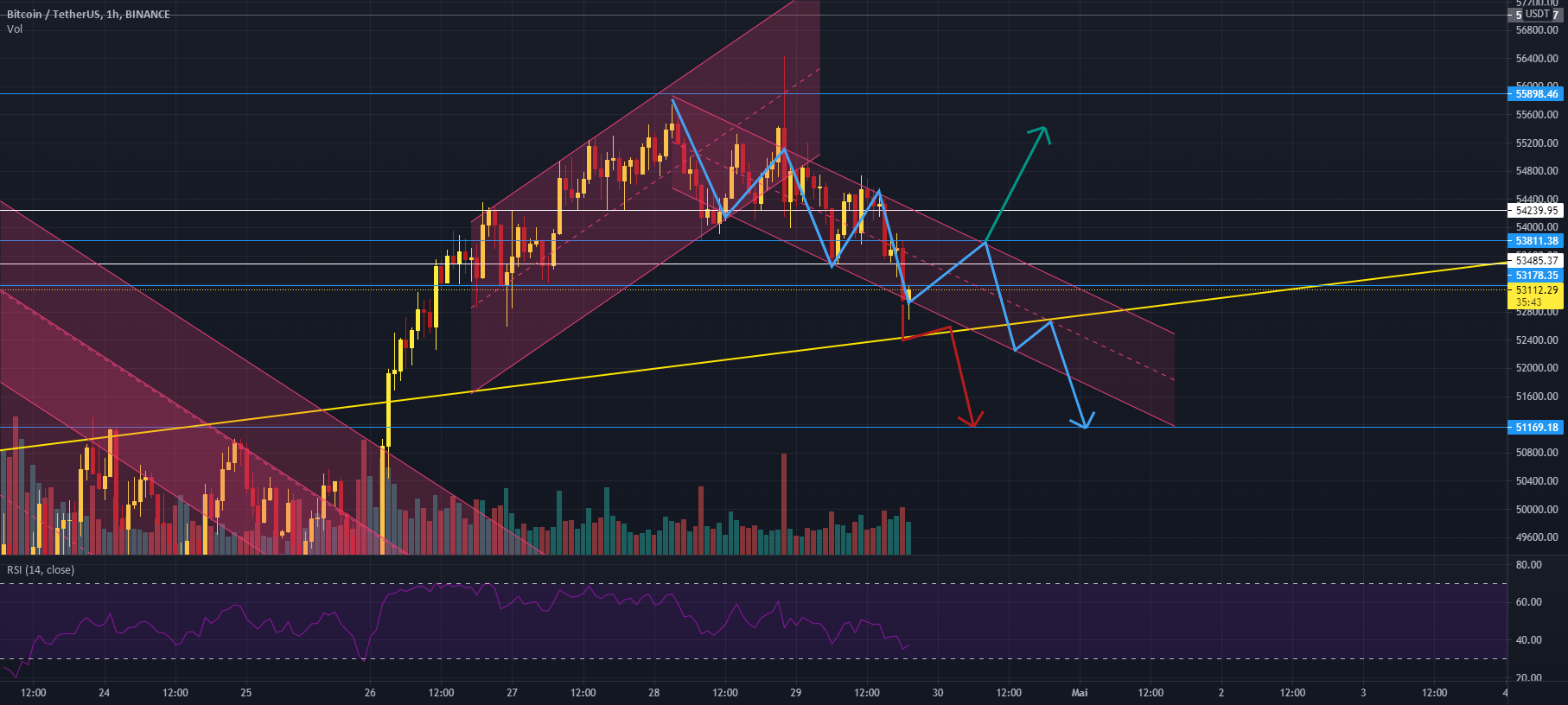 Analyse du BTC en 1h, les niveaux à surveiller 💪 pour BINANCE:BTCUSDT par Khalistas