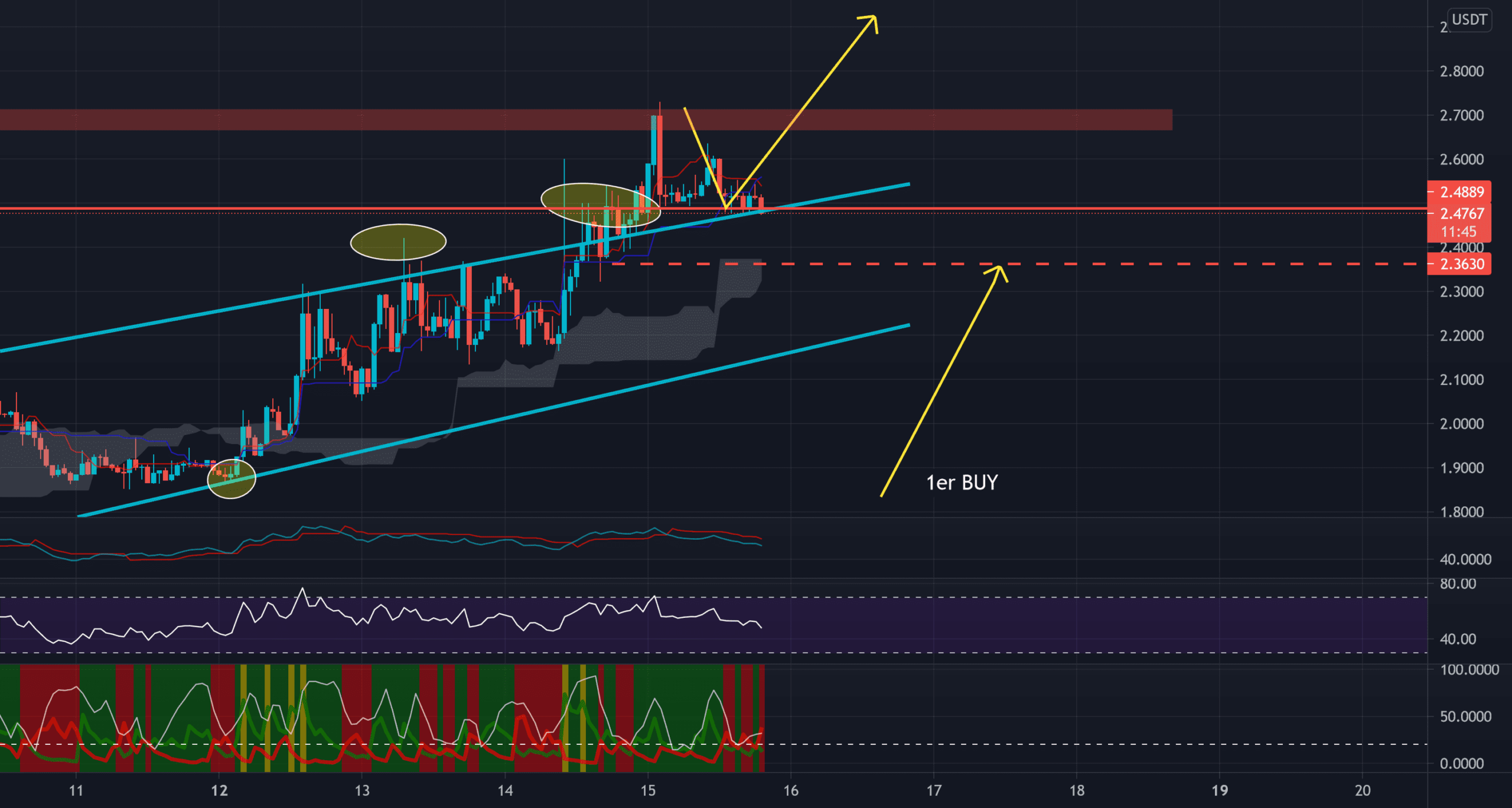 STX USDT - TRADE LONG TERME ( 1 an ) pour BINANCE:STXUSDT par JordanFnds