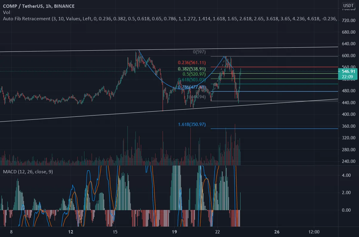 Compound pour BINANCE:COMPUSDT par BenGoots