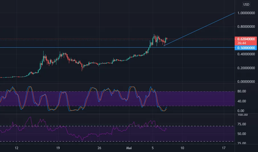 LE DOGECOIN à 1$ d'ici le mois de juin pour BITTREX:DOGEUSD par DMK_JEM_Fx