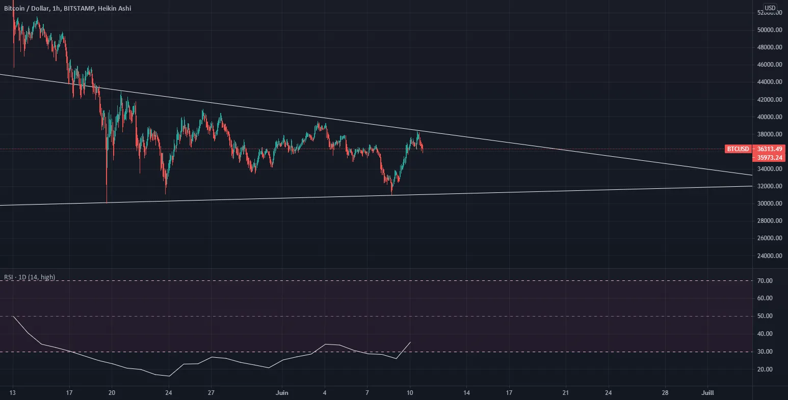 Je débute, qu'en pensez vous ? pour BITSTAMP:BTCUSD par geco_x