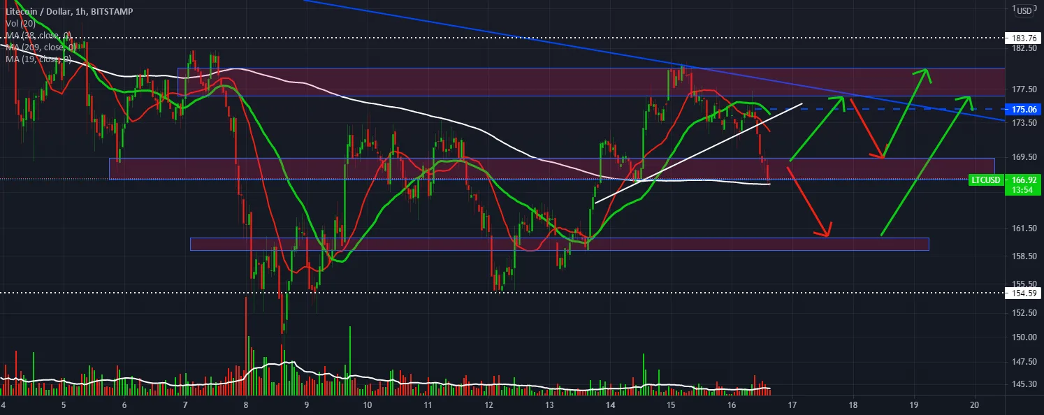 Is LTC / USD going to recover now ?? 60 pour BITSTAMP:LTCUSD par stephanelibatd