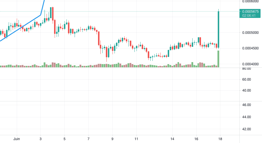 Win comme Winner pour BINANCE:WINUSDT par tonyone007