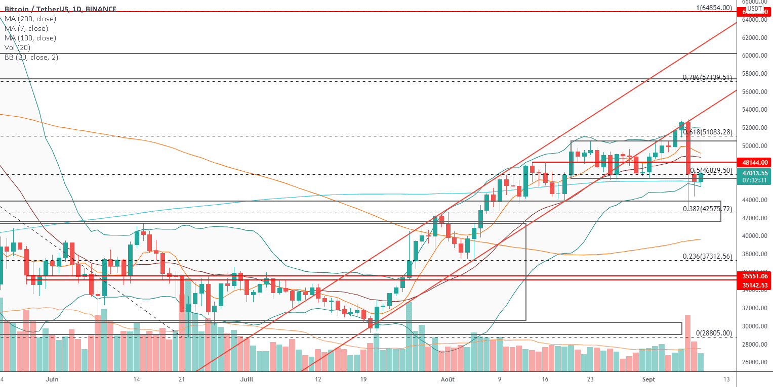 BTC et Fibo pour BINANCE:BTCUSDT par dees38