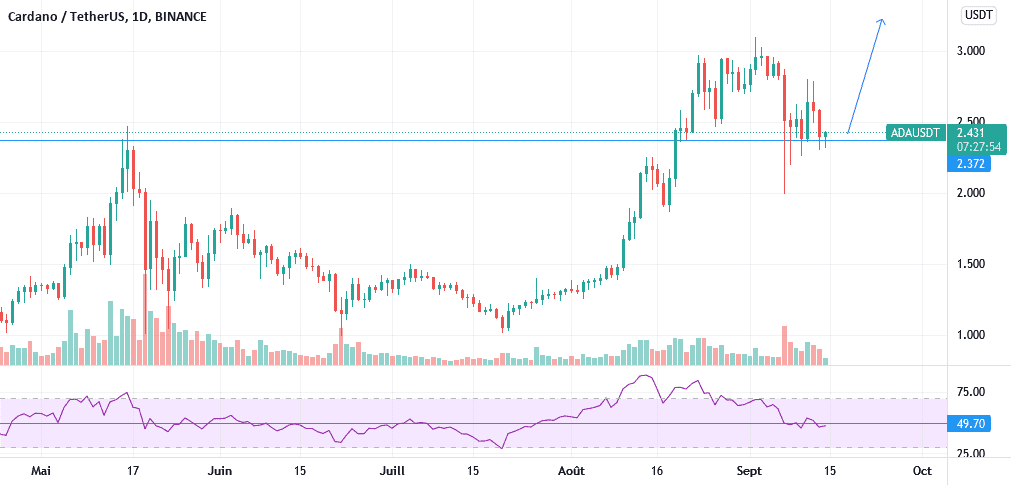 CARDANO pour BINANCE:ADAUSDT par Ananou-Edorh