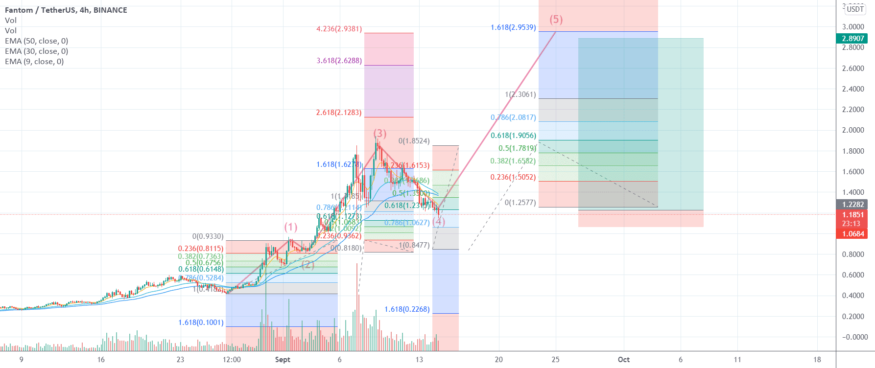 FANTOM : Des vagues difficiles à trouver pour BINANCE:FTMUSDT par Le_Boa