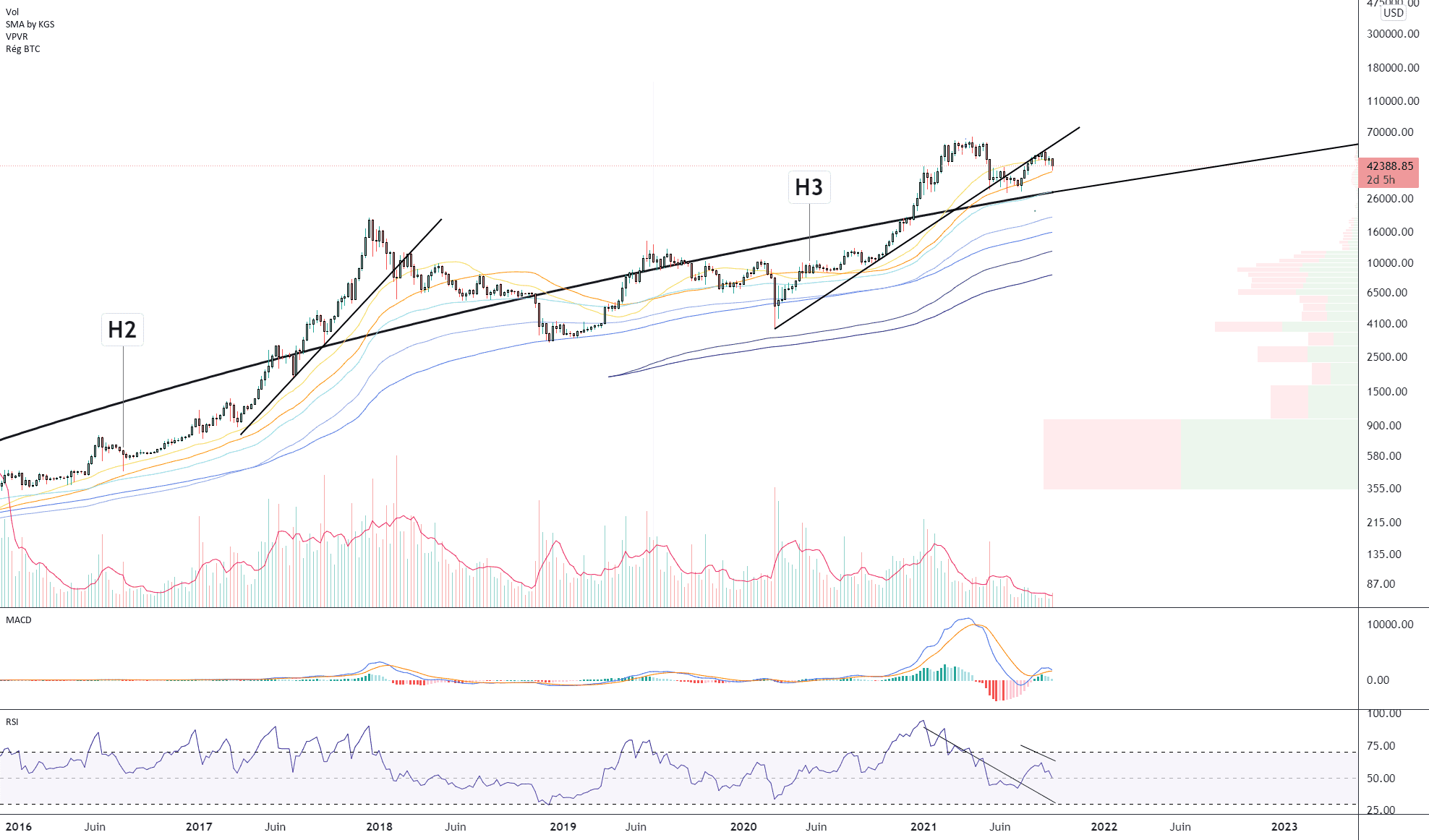 BTC/USD (Weekly) pour BITSTAMP:BTCUSD par Damo5444