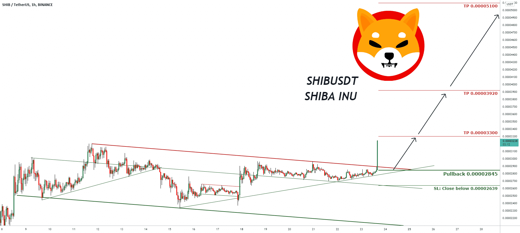 Signal de trading pour SHIBA INU (Mise à jour) pour BINANCE:SHIBUSDT par pullbacksignal
