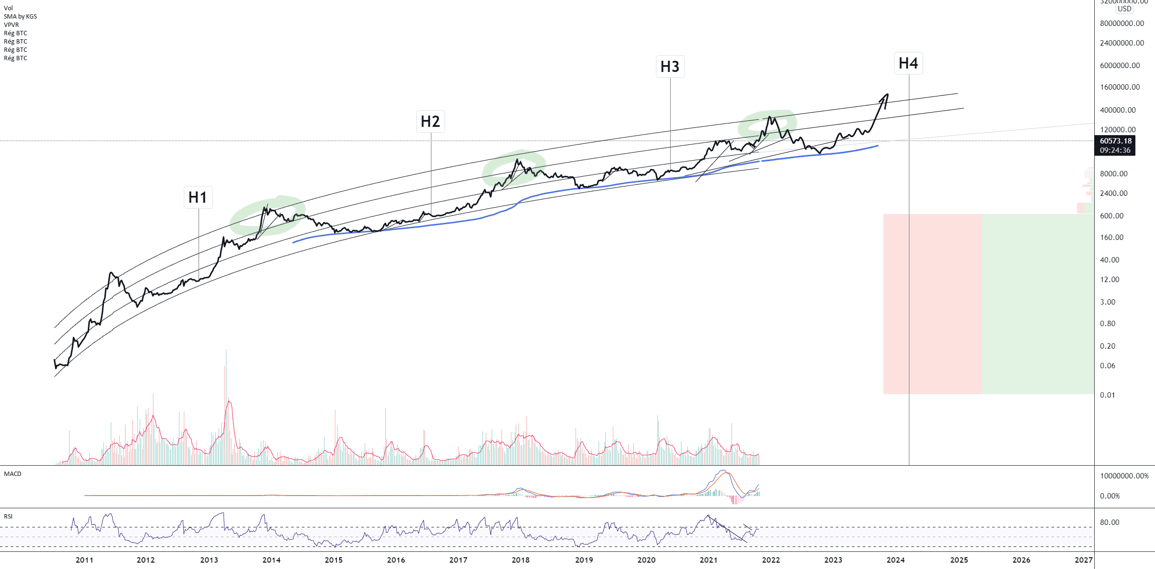 BTC/USD (Weekly) pour INDEX:BTCUSD par Damo5444