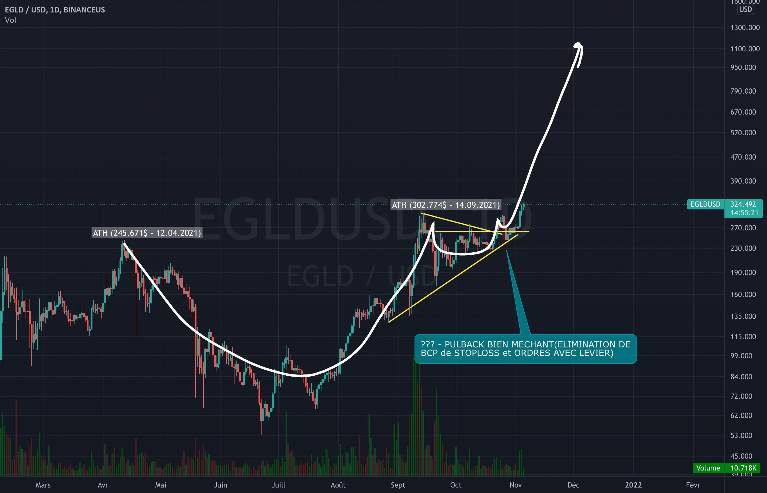 EGLDUSDT : CA Y EST C'EST PARTI POUR "JUPITER" pour BINANCEUS:EGLDUSD par Flying_to_Jupiter