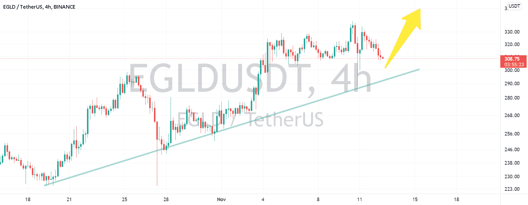 EGLD vers un nouveau ATH? pour BINANCE:EGLDUSDT par AlianceTrading