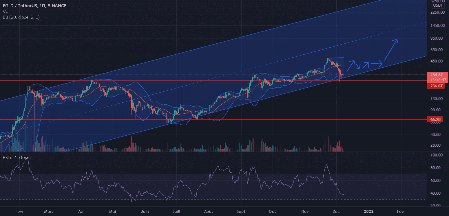 EGLD : Consolidation en cours pour BINANCE:EGLDUSDT par legiptien29