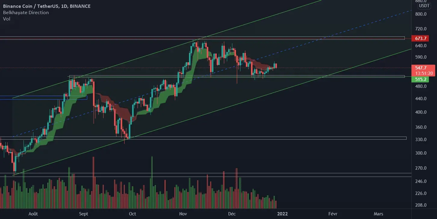 BNB/USDT pour BINANCE:BNBUSDT par babdoulassane