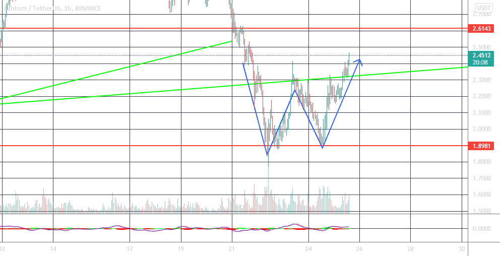 FTM Double bottom pour BINANCE:FTMUSDT par LoveMayo