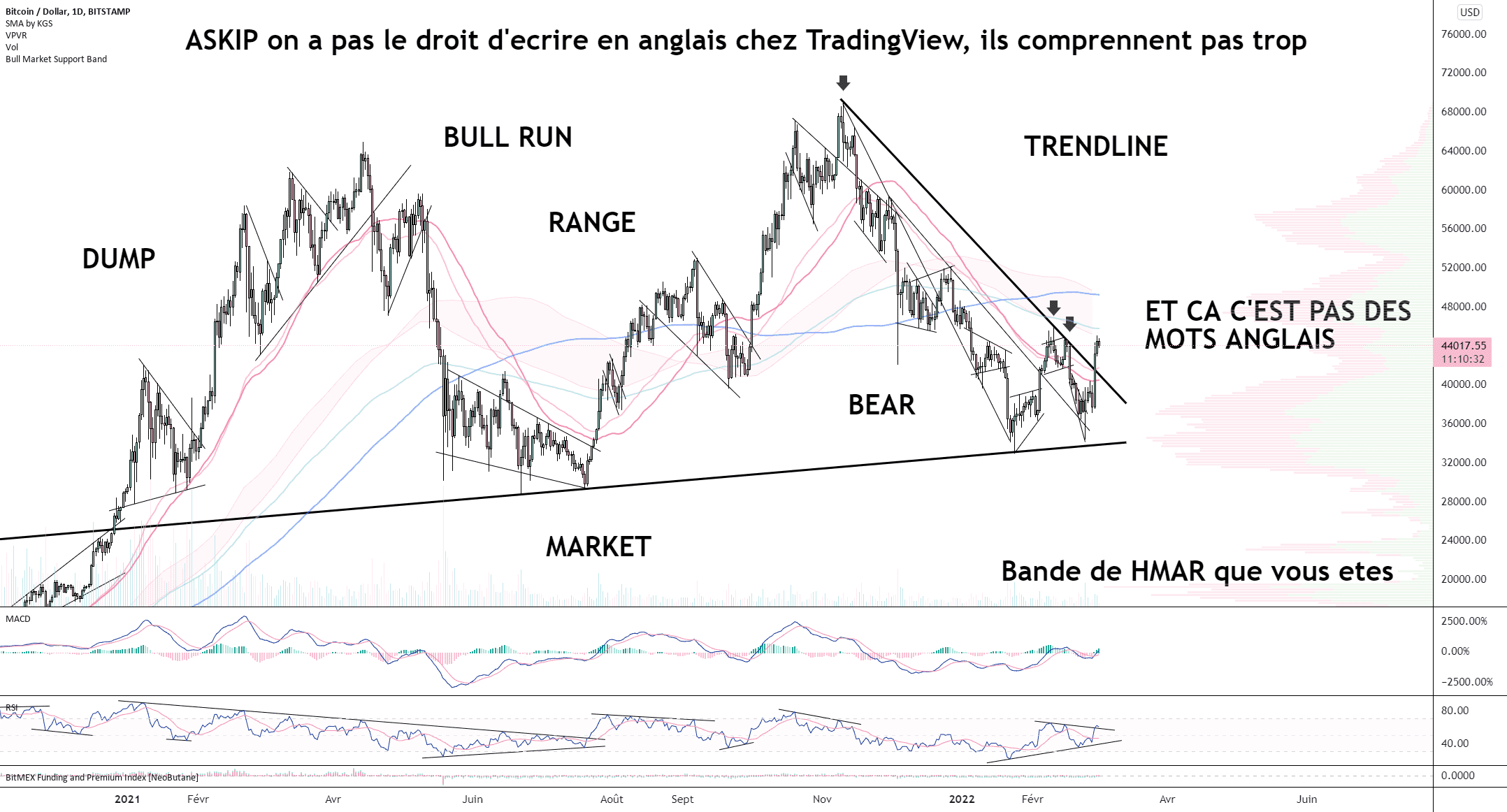 BTC/USD (Daily) pour BITSTAMP:BTCUSD par Damo5444