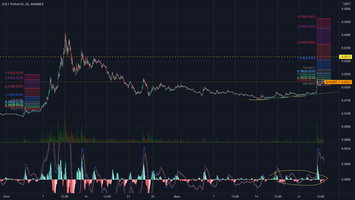 SLP missile vers 0.042 USD pour BINANCE:SLPUSDT par AnoirI